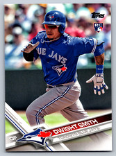 2017 Topps Update #US273 Dwight Smith RC Toronto Blue Jays Baseball Card