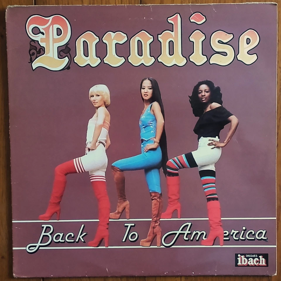 DISQUE VINYLE LP 33t 12" PARADISE « Back to America » DISCO FRANCE 1977 - Photo 1/3
