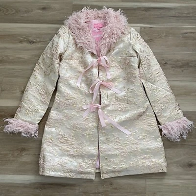 Abrigo Brocado Heredera Clase Alta Sugar Thrillz Talla L NUEVO Foto 1 de 4