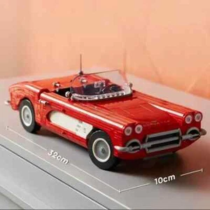 Lego Moc Replica Chevrolet Corvette Classic Car Model Building Bricks Kit New - Picture 1 of 24