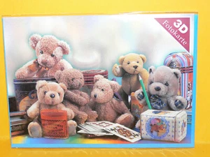 Bärenmotiv Grußkarte -  3D Fotokarte - Michel-Verlag -  - Bild 1 von 1