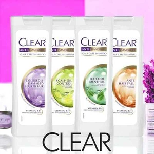 3X CLEAR SCALP CARE Shampoo Bundle Damen Shampoo (3X 400ml) - Bild 1 von 13