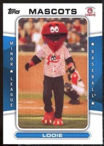 Looie Card 2013 Topps Pro Debut Mascots #L 