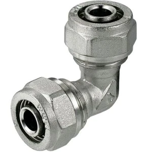 16 mm 20 mm 25 mm PEX-AL-PEX accesorios de compresión de latón conector de tubo de codo - Imagen 1 de 2