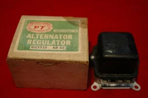 1963 1119511 - D633 3D DATED VOLTAGE REGULATOR PONTIAC - LEMANS REBUILT - Picture 1 of 4
