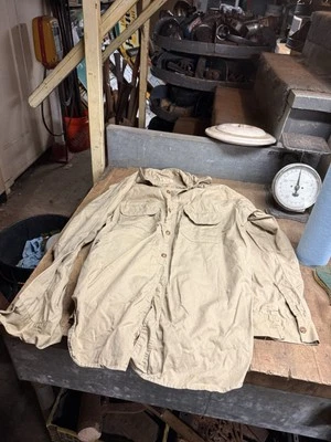 Pine Tree Sawyer Barker Portland Maine Abrigo Camisa Pesca Ropa de Trabajo Ropa EE. UU. Foto 1 de 4