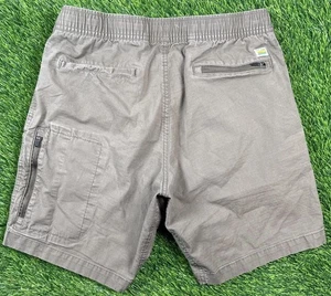 Pantaloncini Vuori Uomo S Verde V370 Ripstop Zip Tasche Coulisse Outdoor Escursionismo - Foto 1 di 13