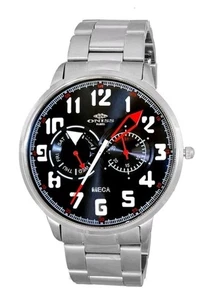 Reloj Oniss Paris ON2233-MBK_RD Acero Inoxidable Movimiento Japón Fecha Día Nuevo - Imagen 1 de 4