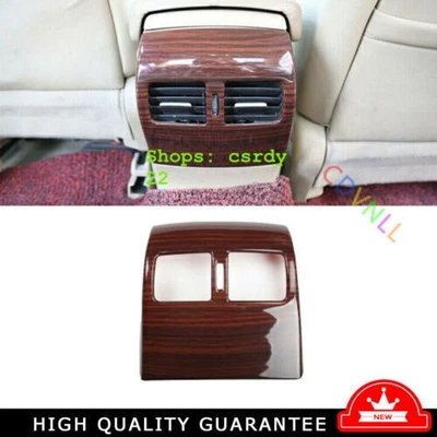 Cubierta de panel de ventilación de salida de aire para Honda Accord Crosstour 2008~2013 madera trasera Foto 1 de 4