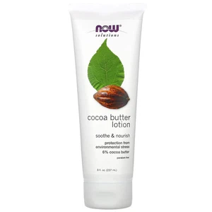 NOW Lozione al Burro di Cacao, 8 fl oz - Foto 1 di 2