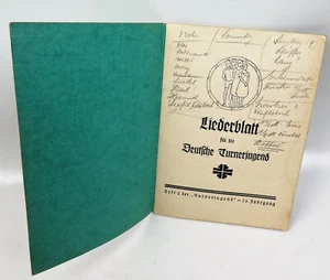 11832: Liederblatt für die Deutsche Turnerjugend, 13. Jahrgang altdeutsch - Bild 1 von 4