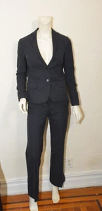 Chaqueta/pantalones blazer negros para mujer Helmut Lang talla 38 excelente Italia - Imagen 1 de 19