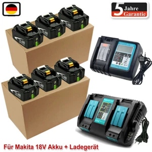 Batería 18V Para Makita BL1860B BL1850B BL1830 LXT400 197422-4 Cargador  - Imagen 1 de 44