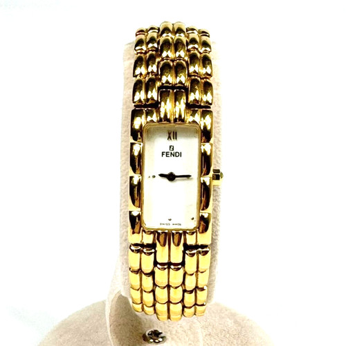 Orologio FENDI 670L Orologi Donna Quadrato Braccialetti Vintage