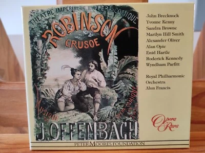Offenbach: Robinson Crusoe - Brecknock, Kenny, Francis - Opera Rara 3CD - Bild 1 von 2