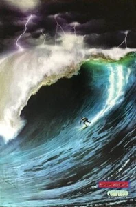 Fearless No Limits Surfing Poster 24 x 36 - Picture 1 of 1