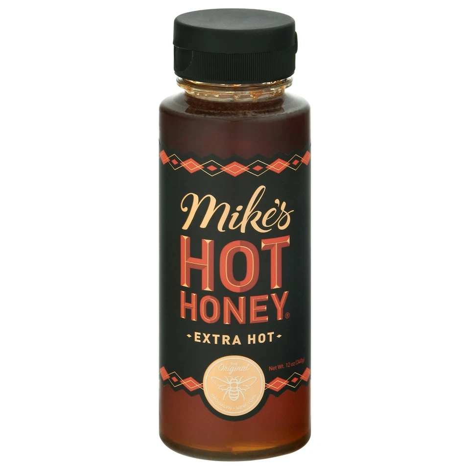 Mike's Hot Honey Extra Hot Honey with a Kick Gluten- & Paleo 12 oz