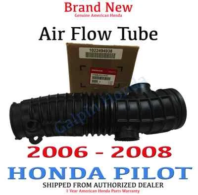 Genuine OEM 2006-2008 4WD Honda Pilot Air Cleaner Intake Hose Tube 17228-PVJ-A10 - Image 1 of 4
