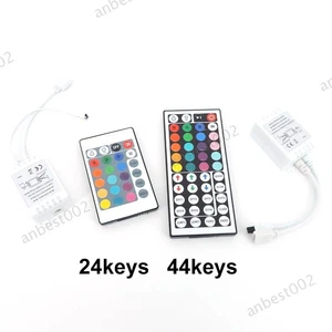 DC 12V RGB IR Remote Controller Led Strip light 24 44 Keys adjustable switch - Picture 1 of 9