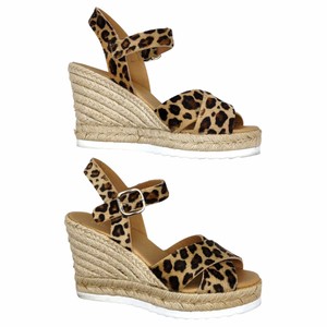 leopard espadrille sandal