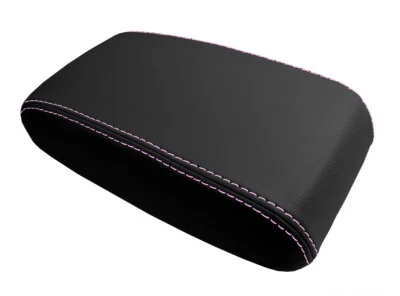 Se adapta a Toyota Matrix 2003-2008 PVC cuero consola tapa reposabrazos cubierta puntada rosa Foto 1 de 4