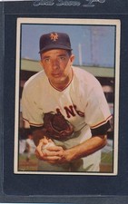 1953 Bowman #076 Jim Hearn Giants Fair 53B76-82015-1