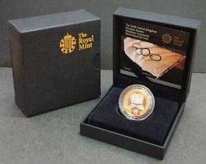 2008 Royal Mint UK Olympic Games Handover Silver Proof £2 Case & COA