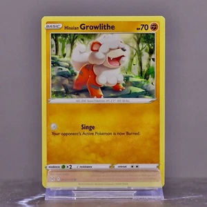 Hisuian Growlithe | 083/196 | Common | Psychic | Pokemon | Lost Origin | NM - Picture 1 of 3