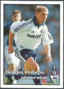 MERLIN-2001-F.A.PREMIER LEAGUE- #372-TOTTENHAM HOTSPUR-SERGEI REBROV IN ACTION - Picture 1 of 1