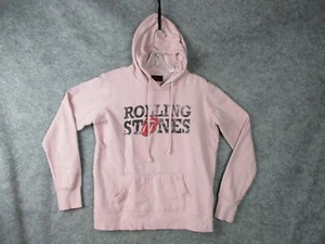 Rolling Stones Hoodie Erwachsene Medium Pink Rip This Joint Sweatshirt Damen Pullover - Bild 1 von 11