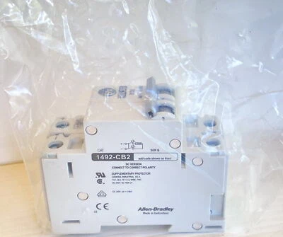Allen Bradley 1492-CB2-DG100 10A CB Solar Turbines CERTIFIED 1047314 *NEW* - Image 1 of 3