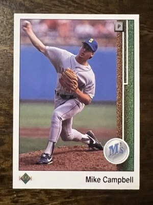 1989 Upper Deck Baseball #337 Mike Campbell - Image 1 of 2