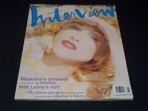 1993 JUNE INTERVIEW MAGAZINE - MADONNA FRONT COVER - H 7819 - Picture 1 of 2