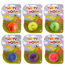 Magic Worm Twisty Kids Party Bag Fillers Childrens Pocket Money Toy Prize