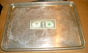 Nordic Ware Thick Aluminum Baking Pan/Cookie Sheet Jelly Roll Pan Half Pan Size - Picture 1 of 3