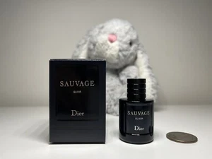 DIOR Sauvage Elixir mini travel splash 7.5 ml / 0.25 oz New in Box - Picture 1 of 3
