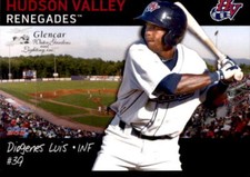 2011 Hudson Valley Renegades SGA Choice 17 Diogenes Luis Dominican Republic Card