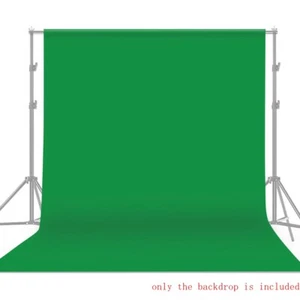3*3m / 10*10ft Professional Green Screen Backdrop Studio Photography Background - Picture 1 of 12