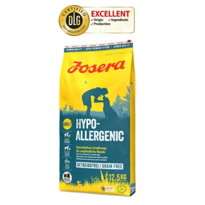 Josera Hypoallergenic Trockenfutter Getreidefrei f. empfindliche Hunde | 12,5 kg - Bild 1 von 4