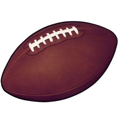 Decorações de festa de futebol com recorte estampadas de 18 polegadas - Imagem 1 de 2