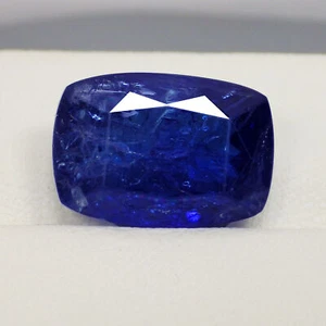 9.40 Ct Unbelivable Fire Cushion (14 x 10 mm) 100% Natural Tanzanite Gemstones - Picture 1 of 5