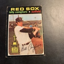 #￼114 Billy Conigliaro Boston Red Sox￼    1971 Topps Cb26