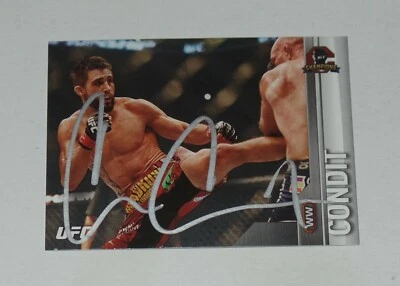 Tarjeta de campeones UFC TOPPS 2015 FIRMADA POR CARLOS CONDIT #111 143 195 MMA WEC Foto 1 de 2