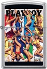 Zippo Playboy July / August 2015 Cover Street Chrome Windproof Lighter NEW RARE