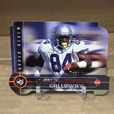 1998 Upper Deck UD3 Die-Cut /2000 Joey Galloway #83 - Image 1 of 3