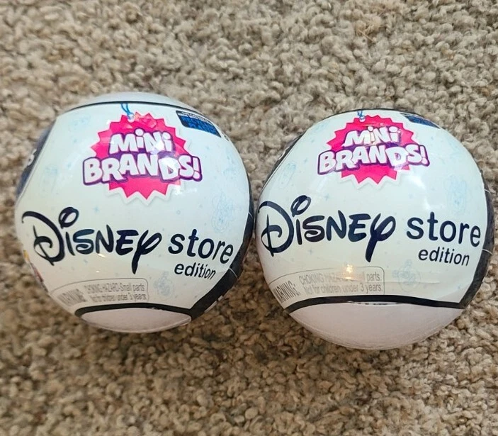 ZURU 7 Surprise Mini Brands Disney Mike Ice Forky Alice Rapunzel Star Crayola