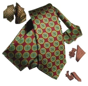 CRAVATTA bordeaux CRAVATTINO SLIM stampa di seta handmade in italy silk skin tie - Imagen 1 de 7
