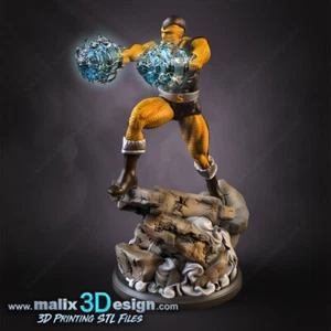 SHOCKER by SANIX FAN ART STATUE Kit modello resina 3D 1:6 !!! UNPAINTED - Imagen 1 de 5