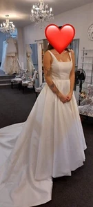 wedding dress size 8 ivory - Picture 1 of 5