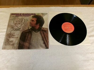 Merle Haggard and the Strangers I Love Dixie Blues LP ST-11200 - Image 1 of 2